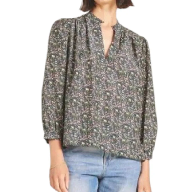 Bailey Blouse In Winterbloom Smart Casual Blouse