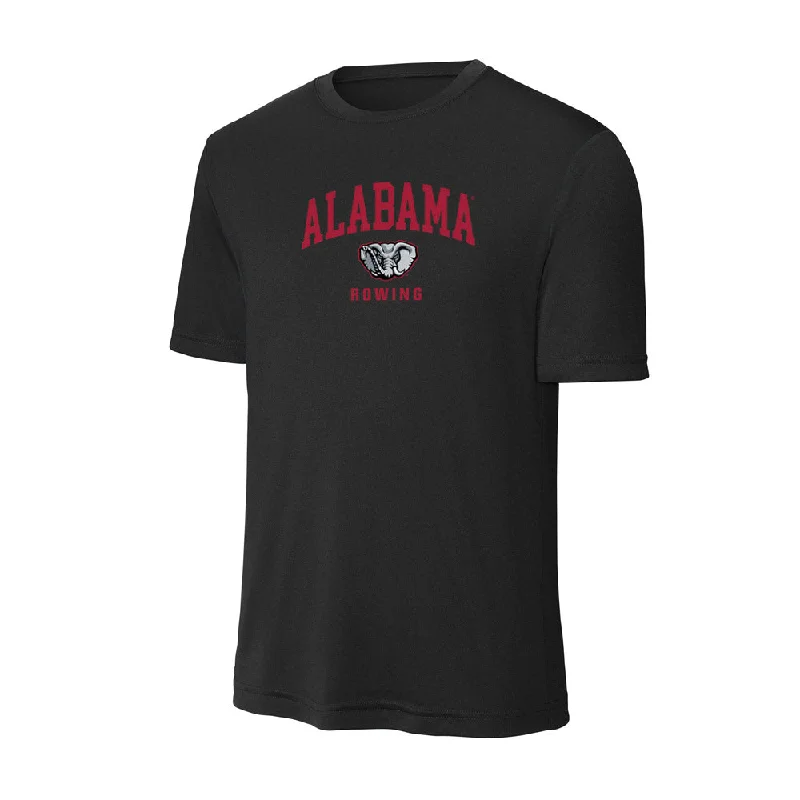 Alabama - NCAA Women's Rowing : Kelsey Matsen - Activewear T-shirt-- Print Jacquard Patchwork