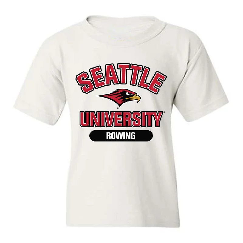 Seattle - NCAA Women's Rowing : Mary O'Malley - Classic Shersey Youth T-Shirt-- Elegant Classic Vintage