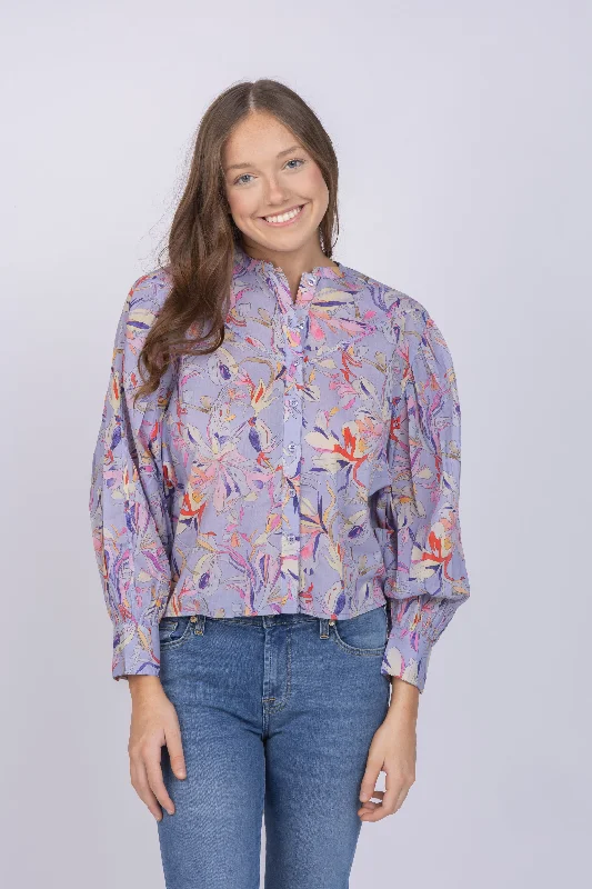 Maria Cher Carhue Mya Blouse In Mix 5 Business Casual Blouse