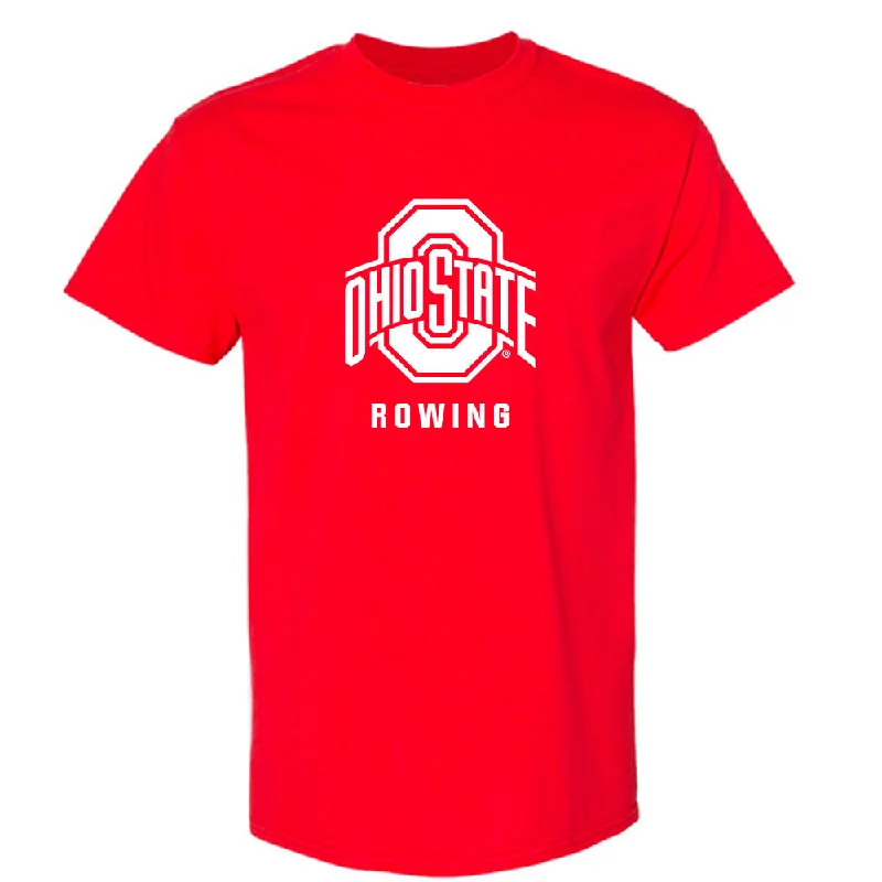 Ohio State - NCAA Women's Rowing : Rebecca Fullerman - Classic Shersey T-Shirt-- Front Pockets Side Pockets Patch Pockets
