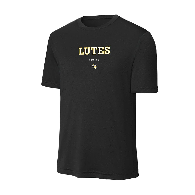 PLU - NCAA Women's Rowing : Suzie Roberts - Activewear T-shirt-- Faux Fur Fabric Real Fur Fabric Shearling Fabric