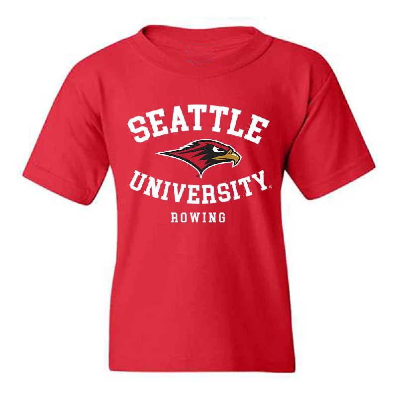 Seattle - NCAA Women's Rowing : Mary O'Malley - Classic Shersey Youth T-Shirt-- Hooded Caped Shawl Collar