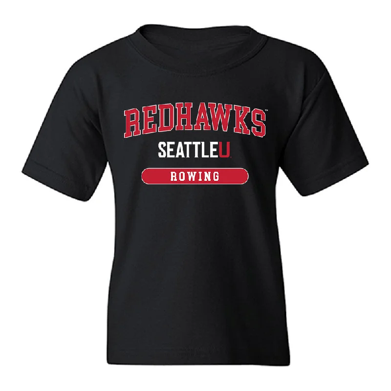 Seattle - NCAA Women's Rowing : Mary O'Malley - Classic Shersey Youth T-Shirt-- Zippered Buttoned Snapped