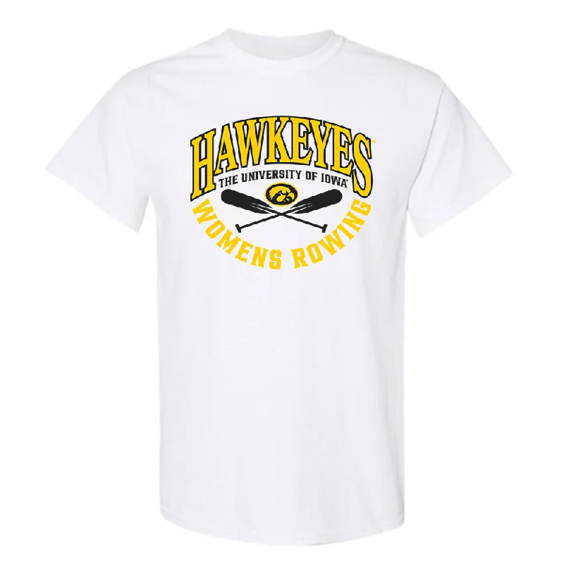 Iowa - NCAA Women's Rowing : Grace Moller - Sports Shersey T-Shirt-- Lace Blend Ribbed Blend Corduroy Blend