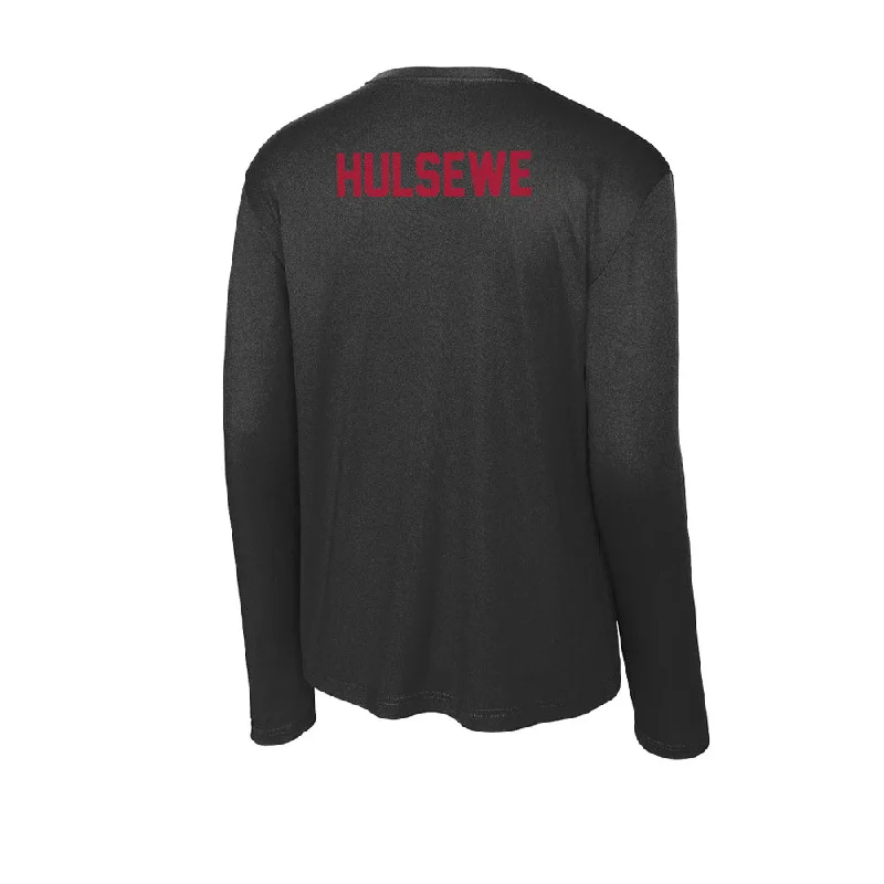 Alabama - NCAA Women's Rowing : Emma Hulsewe - Activewear Long Sleeve T-Shirt-- Elasticated Padded Insulated