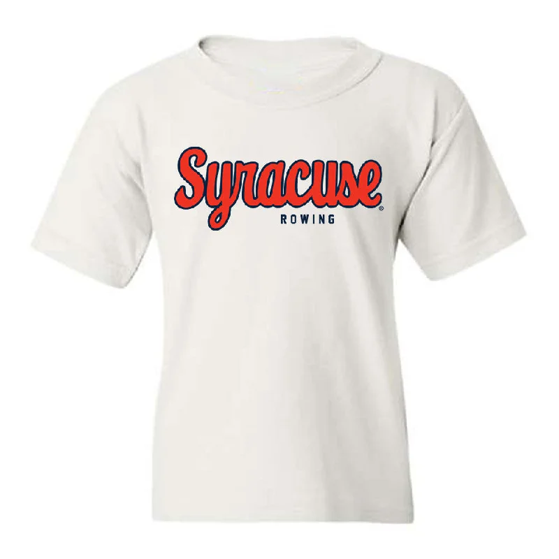 Syracuse - NCAA Women's Rowing : Lauren Kelly - Classic Shersey Youth T-Shirt -- Basic T-Shirt Crew Neck Short Sleeve