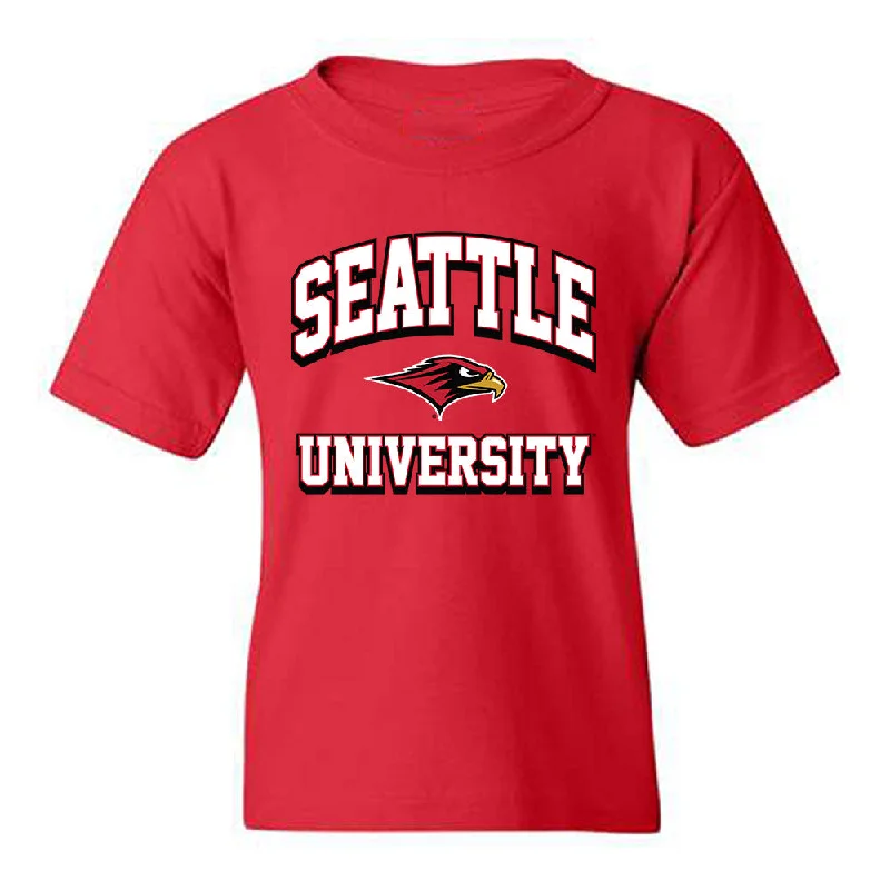Seattle - NCAA Women's Rowing : Mary O'Malley - Classic Shersey Youth T-Shirt-- Ribbed T-Shirt High Neck Heavyweight