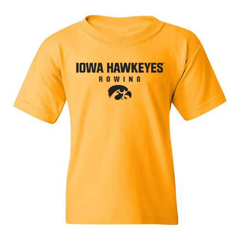 Iowa - NCAA Women's Rowing : Grace Moller - Classic Shersey Youth T-Shirt-- Spandex Blend Rayon Blend Denim Blend
