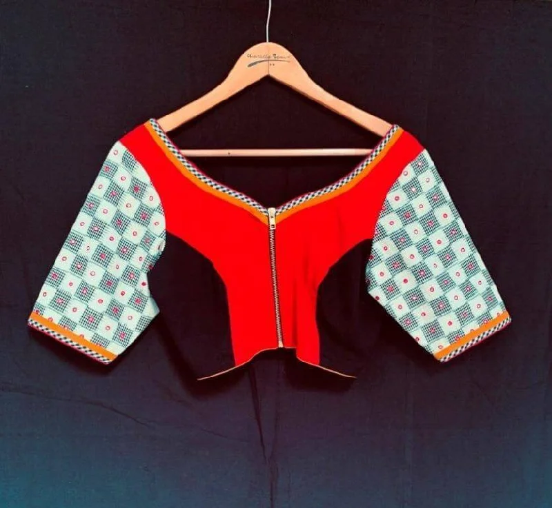 Damini Blouse Textured Cotton Blouse