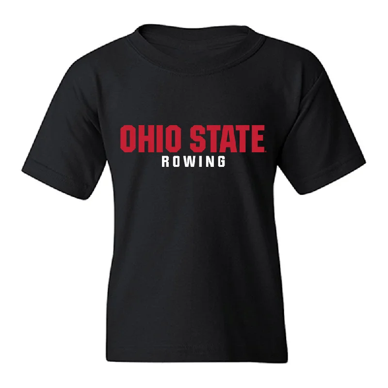 Ohio State - NCAA Women's Rowing : Rebecca Fullerman - Classic Shersey Youth T-Shirt-- Mesh Blend Leather Blend Suede Blend