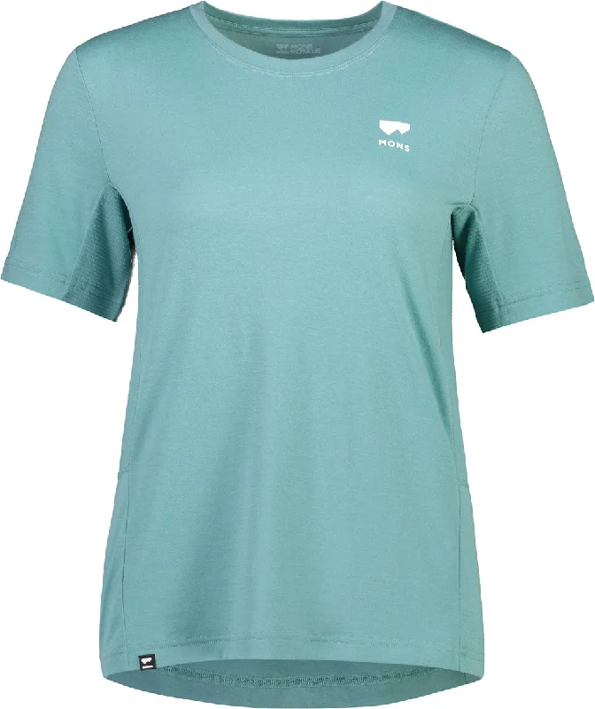 Tarn Merino Shift Tee - Women's|-|T-shirt Tarn Merino Shift - Femme-- Fitted T-Shirt Seamless Stretchy
