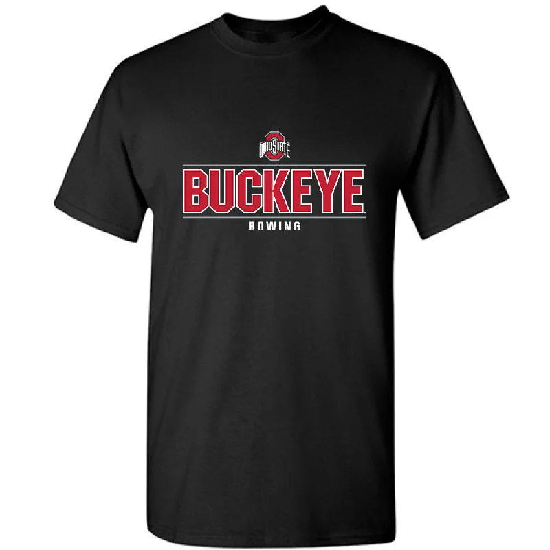 Ohio State - NCAA Women's Rowing : Rebecca Fullerman - Classic Shersey T-Shirt-- Real Fur Shearling Chenille