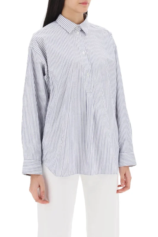 Toteme Striped Oxford Shirt-- Casual Formal Business