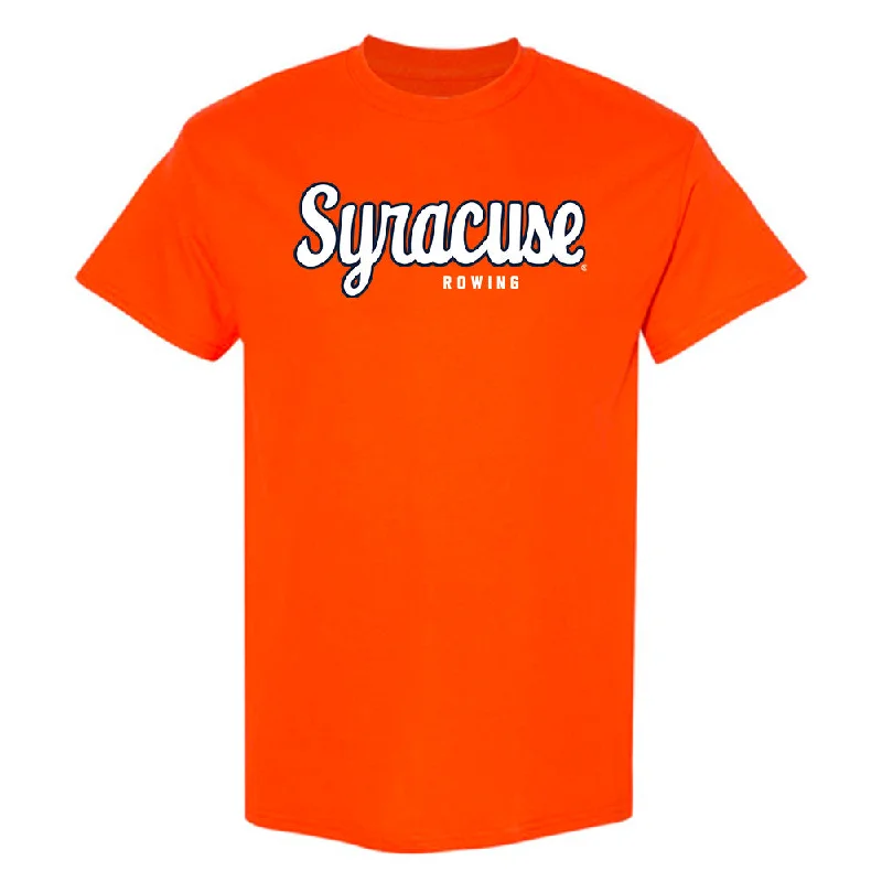 Syracuse - NCAA Women's Rowing : Hallie Rehl - Classic Shersey T-Shirt-- Graphic Embroidered Appliqued