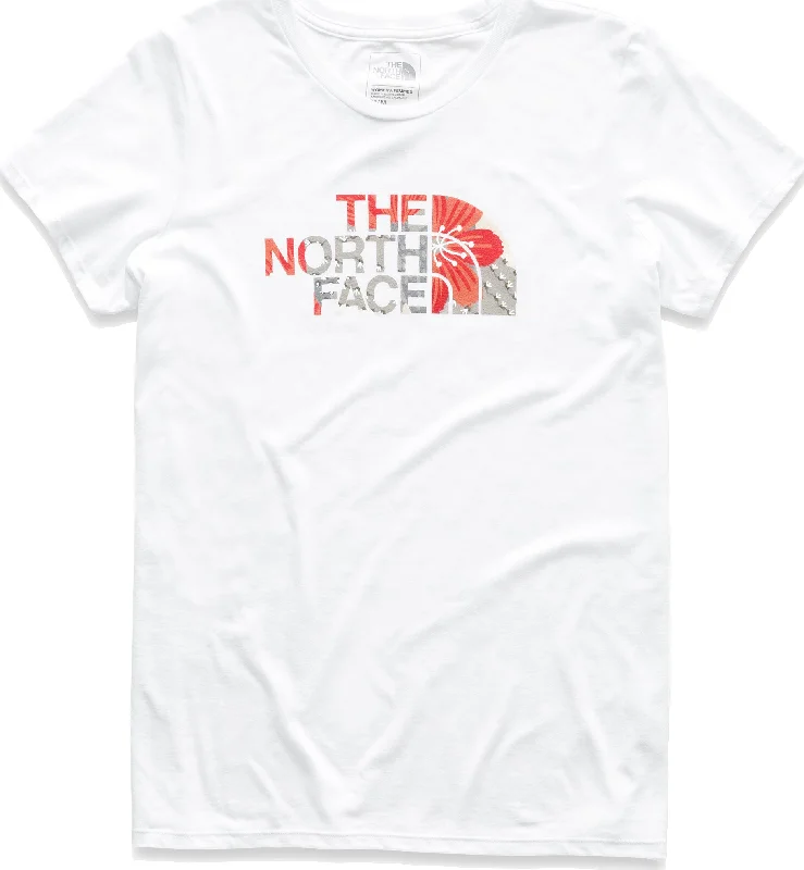 TNF White Heather - Spiced Coral Desert Floral Print