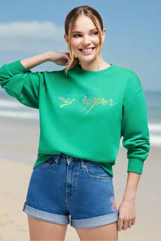 Wildfox Day Tripper Cody Sweatshirt Hoodie with Turtle Neck Cozy Winter