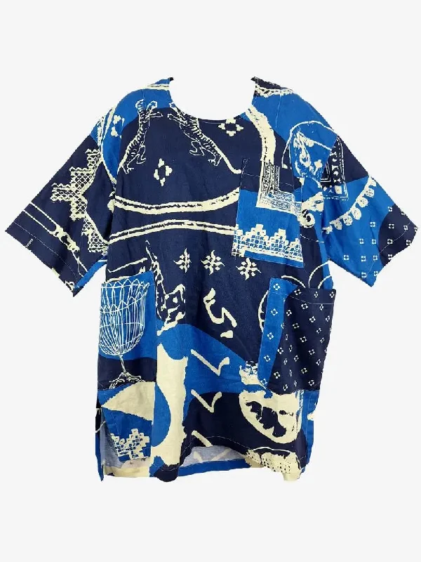 kloke Boxy Resort Mini Dress Size S Cozy Long Sleeve Mini Dress