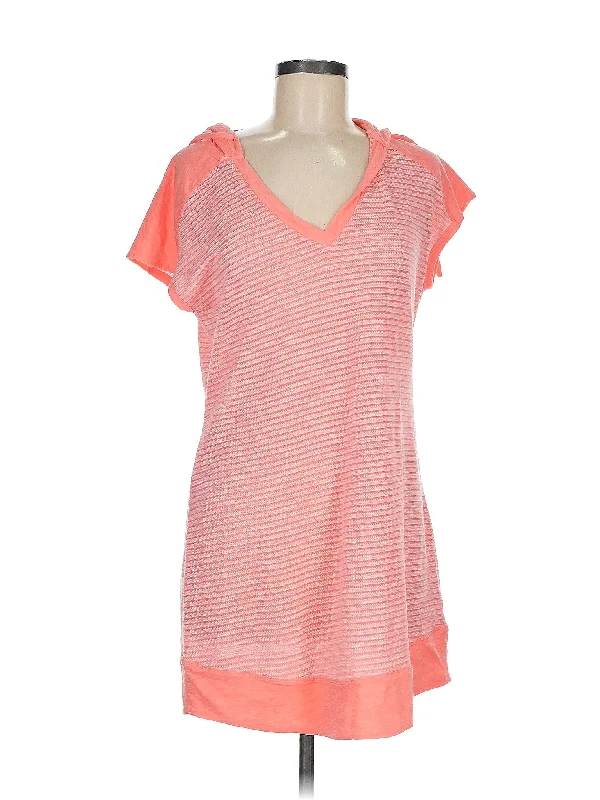 Casual Dress Tunics Satin smooth