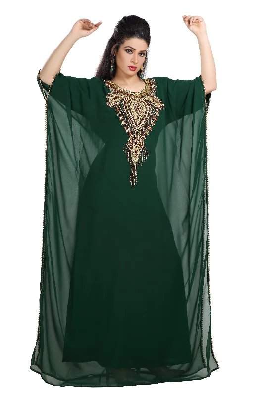 TeaParty Dress Evening Jalabiya Gown Tunics Spring floral