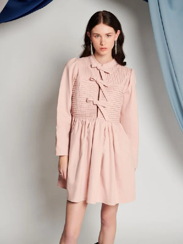 Everley Mini Dress Fashionable Polka Dot Mini Dress