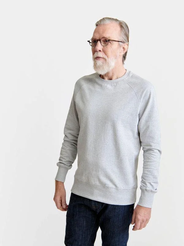 Sweatshirt Raglan Unisex - Recycled Cotton & Recycled Polyester Hoodie with Velcro Closure Adjustable Secure