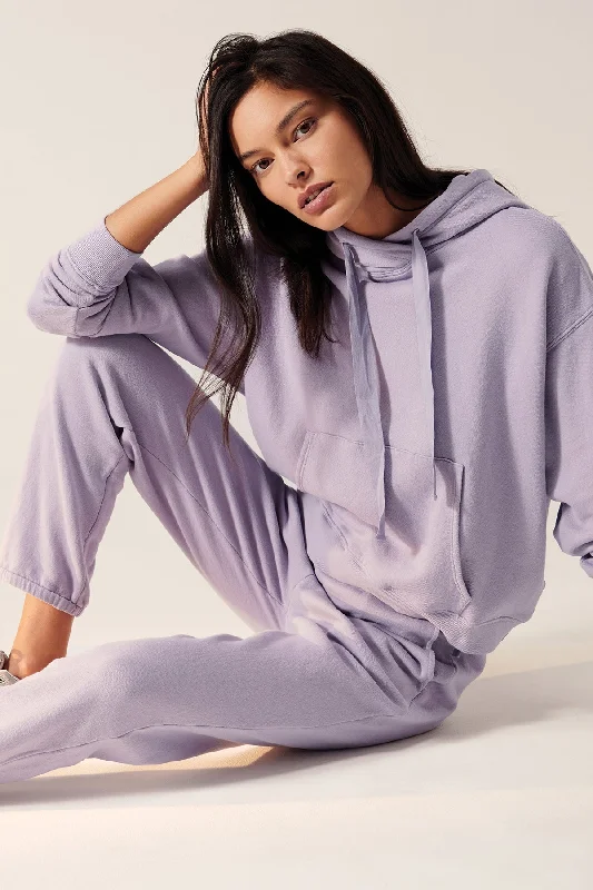 OJAI HOODIE Hoodie with Hem Fringe Bohemian Relaxed