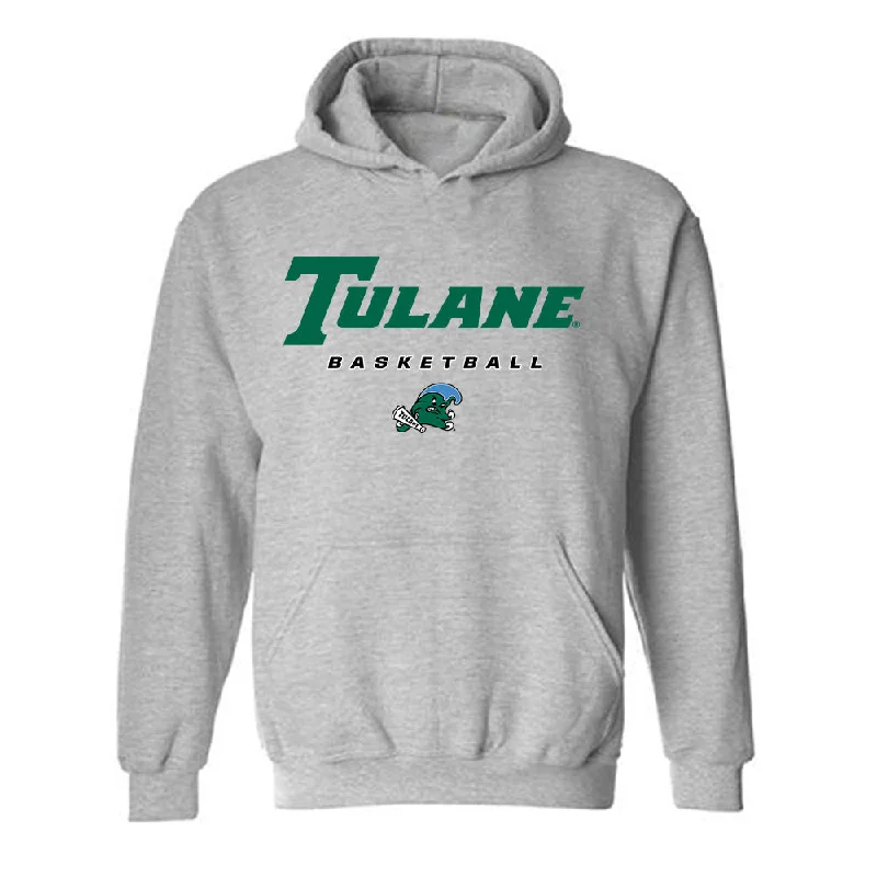 Tulane - NCAA Women's Basketball : Sadie Shores - Classic Shersey Hooded Sweatshirt Hoodie with Drop Shoulder Relaxed Streetwear