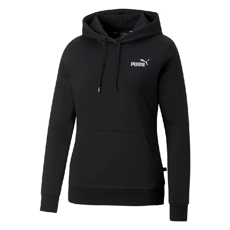 Puma  Ess+ Embriodery Womens Hoodie Hooded Sweatshirt Casual Wear Street Style