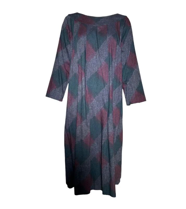 Claire McCardell 1950's Monastic Gingham Cotton Dress Tunics Modern contemporary