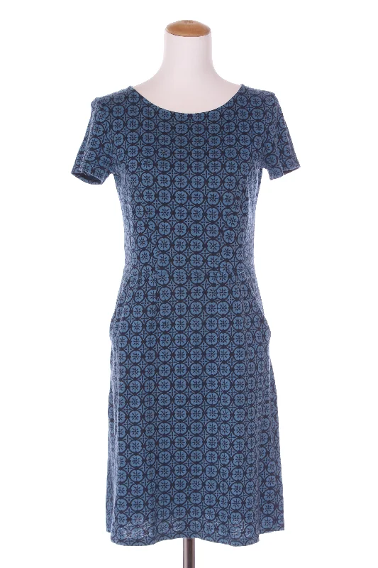 BODEN - Blue + navy jersey knit dress! 6-8 Tunics Corduroy durable