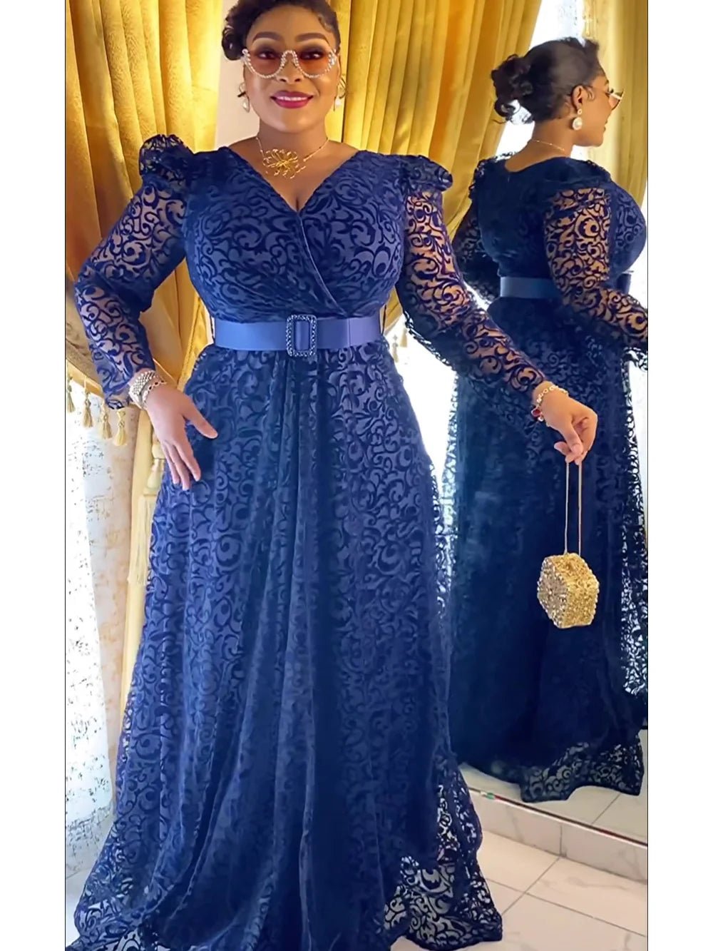 Elegant Maxi Dashiki Lace Wedding Gowns: Plus Size African Party Dresses for Women's Fashion Tunics Chinos classic Elegant Maxi Dashiki Lace Wedding Gowns: Plus Size African Party Dresses for Women's Fashion Tunics Chinos classic