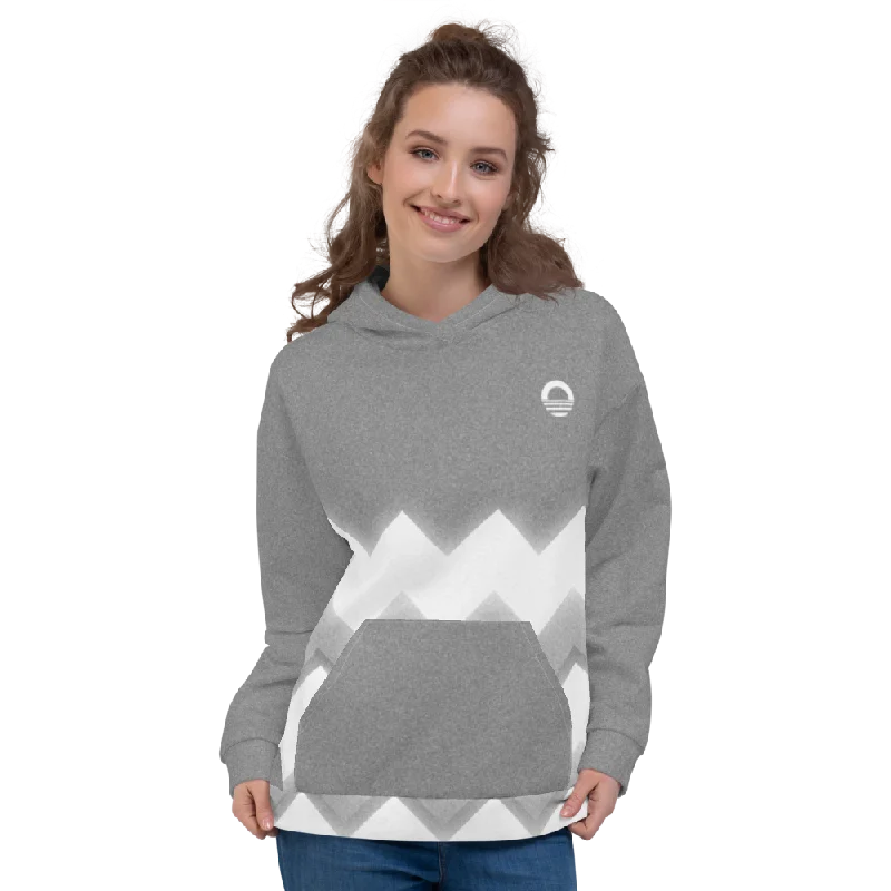 Women's Hooded Sweatshirt - Ella Hoodie with Distressed Vintage Worn