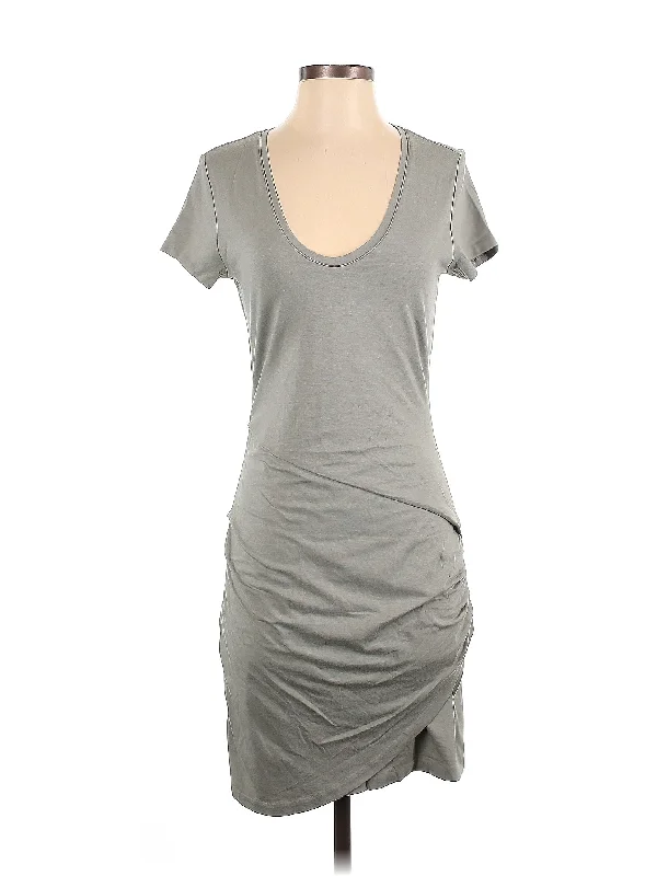 Casual Dress Boat Neckline Classic