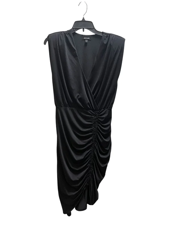 Dress Party Midi By Express In Black, Size: S Tunics Corduroy durable