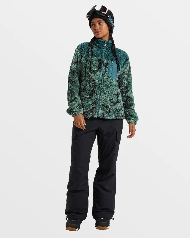 Alabama Zip-Up Sweatshirt - Lily Pad Sketch Book Hoodie with Cuffed Sleeves Snug Secure