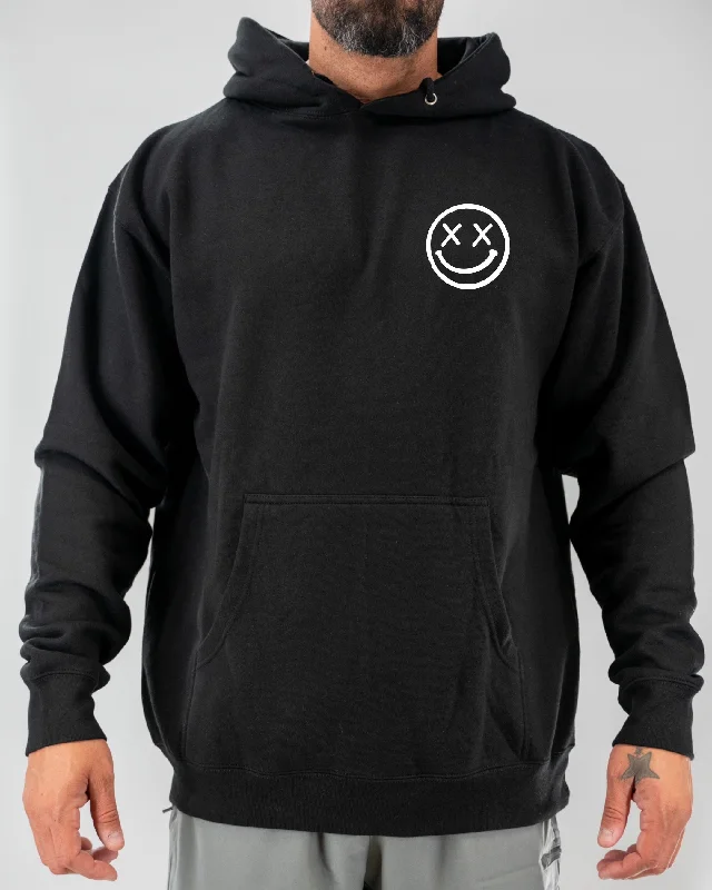 Salty Savage Unisex "OG Smile" Classic Hoodie | Basic Hoodie with Typography Text Message