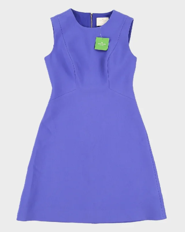 New with Tags Kate Spade Summer Lilac Blue Party Dress - S Tunics Custom made