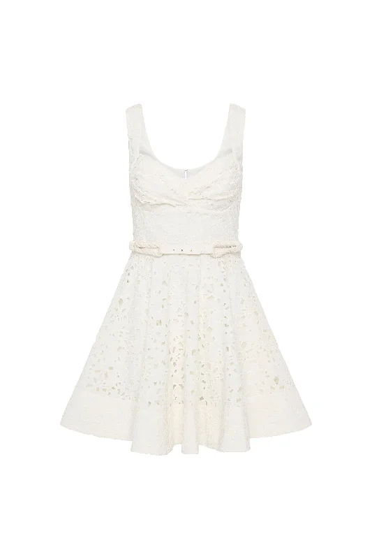 Nuvola Bustier Mini Dress Stylish Spaghetti Strap Mini Dress