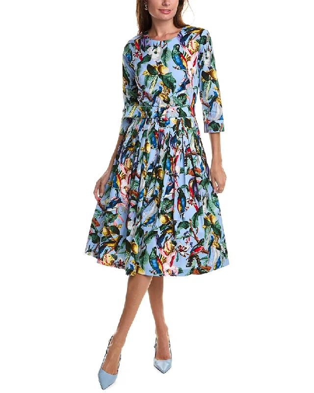 Samantha Sung Florance A-Line Dress Tunics Trendy modern
