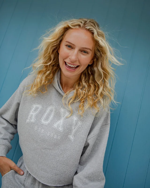 Afternoon Hike Crop Hoodie - Heritage Heather Hoodie with Double Zipper Versatile Adjustable