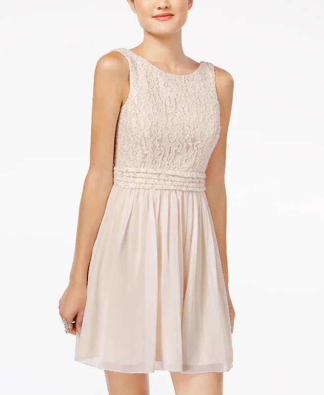 Speechless Juniors Glitter Lace Party Dress Tunics Cozy comfortable