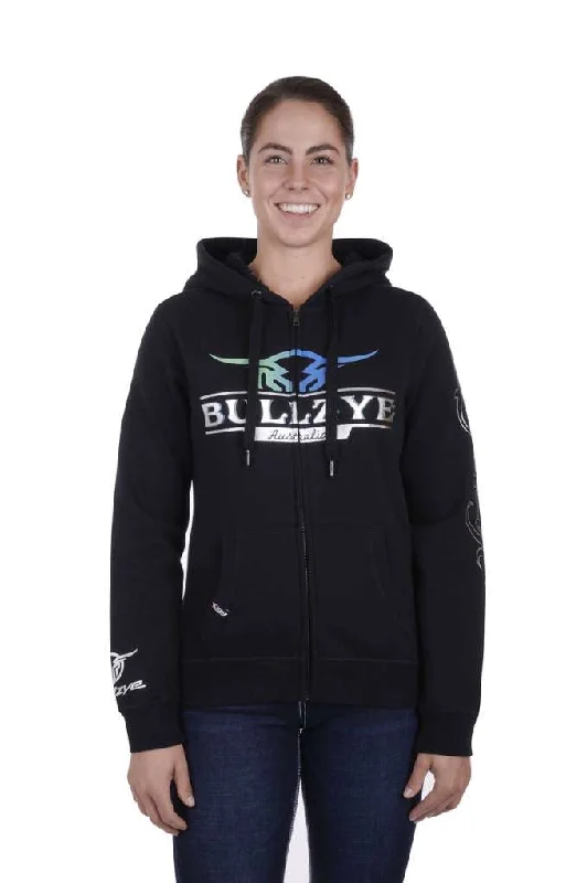 Bullyze Ladies Corella Zip Up Hoodie Hoodie with Turtle Neck Cozy Winter