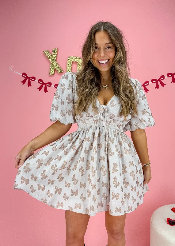 Hazel Mini Dress Elegant Floral-Print Mini Dress