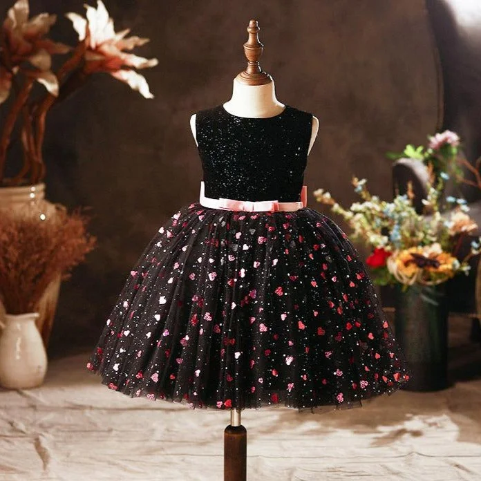 Girls Birthday Formal Dress Baby Girl Christmas Dress Toddler Sequins Puffy Ball Gowns Tunics Custom made Girls Birthday Formal Dress Baby Girl Christmas Dress Toddler Sequins Puffy Ball Gowns Tunics Custom made