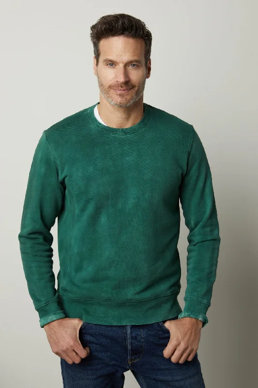 MATTS CREW NECK SWEATSHIRT Hoodie with Neon Bright Vibrant