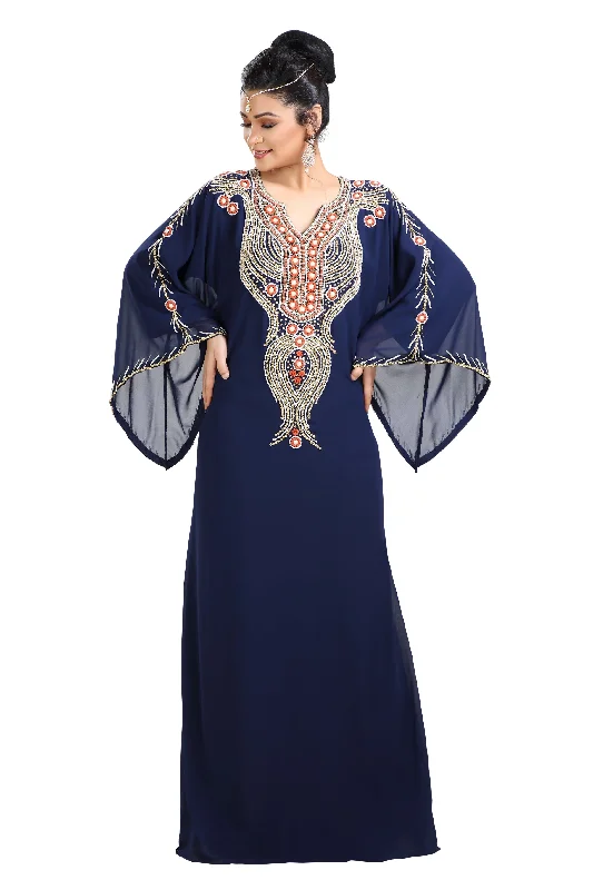 Teaparty Dress Haute Coutre Kaftan Gown Tunics Stylish elegant