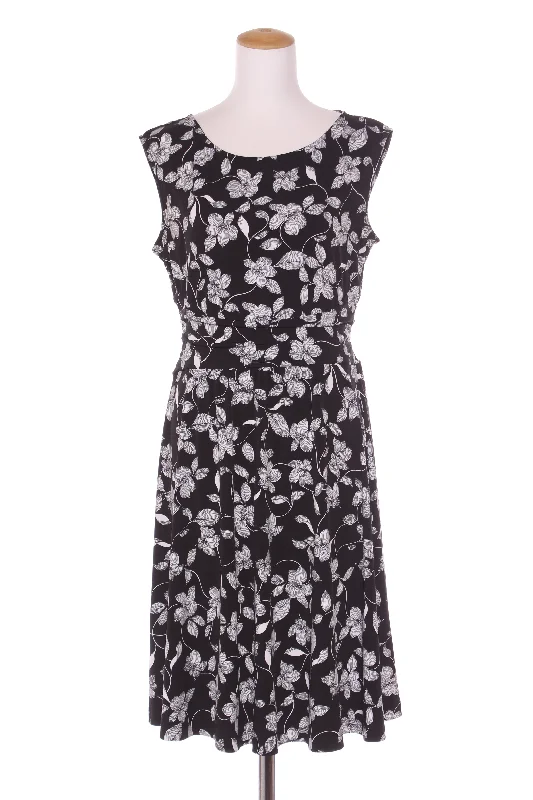 JACQUI.E - Floral sketch print dress! 12 Tunics Practical durable