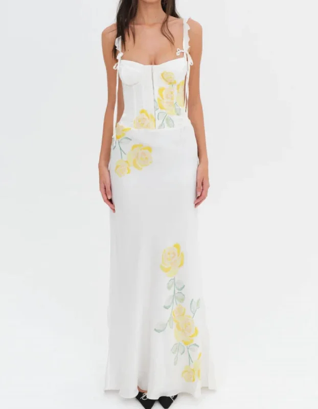 Millie Dress In Yellow Tunics Formal black