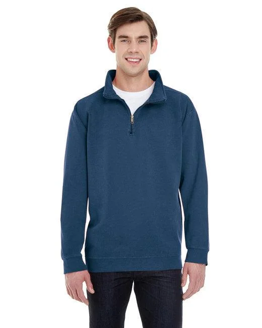 Comfort Colors Adult Quarter-Zip Sweatshirt 1580 Hoodie with Contrast Stitching Detailed Premium